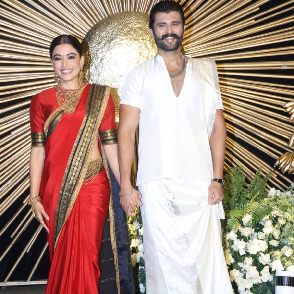 विजय-रश्मिका का रिसेप्शन