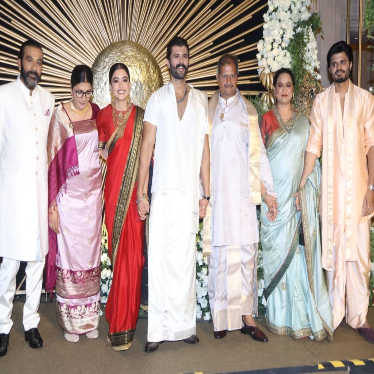 विजय-रश्मिका का रिसेप्शन