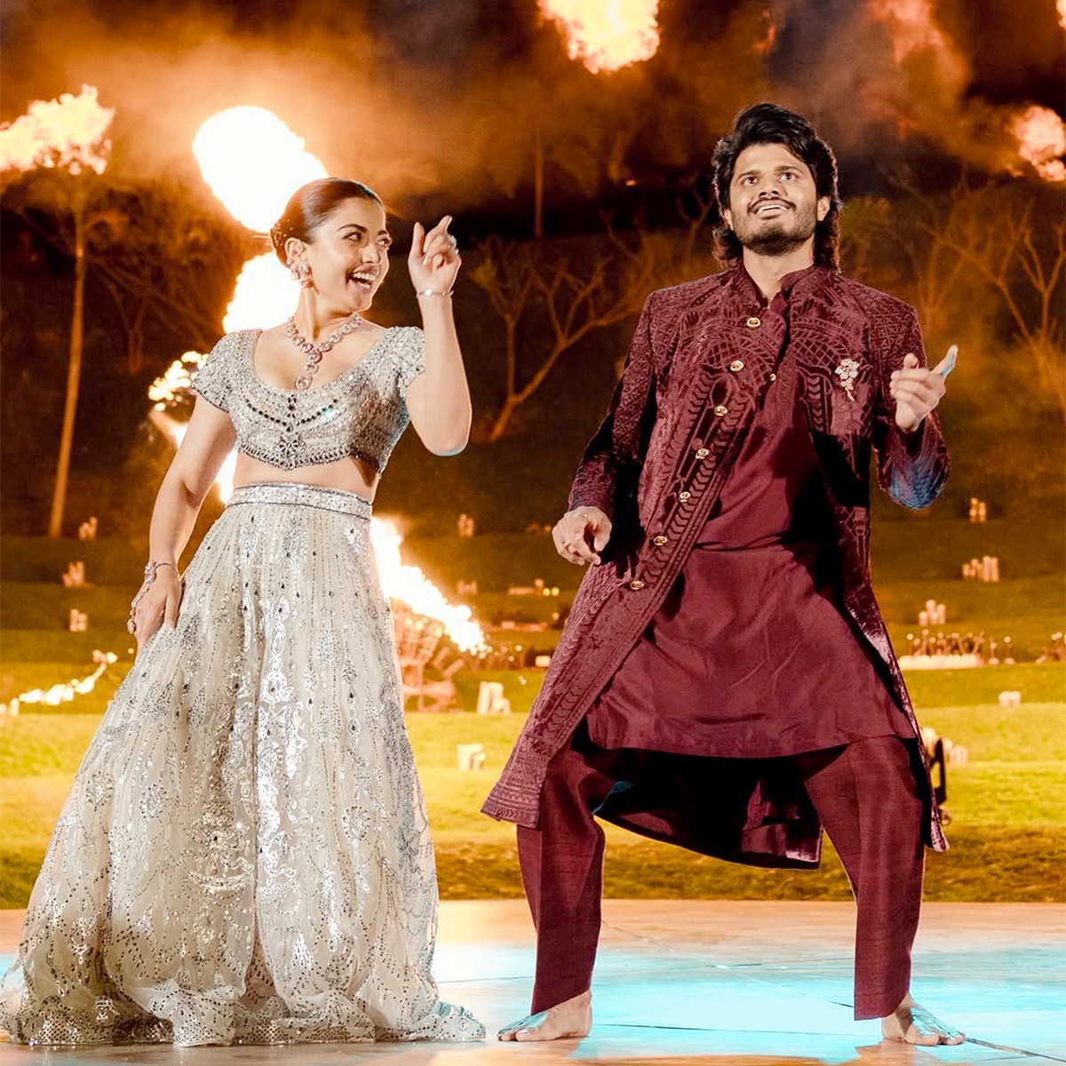 विजय देवरकोंडा और रश्मिका मंदाना 