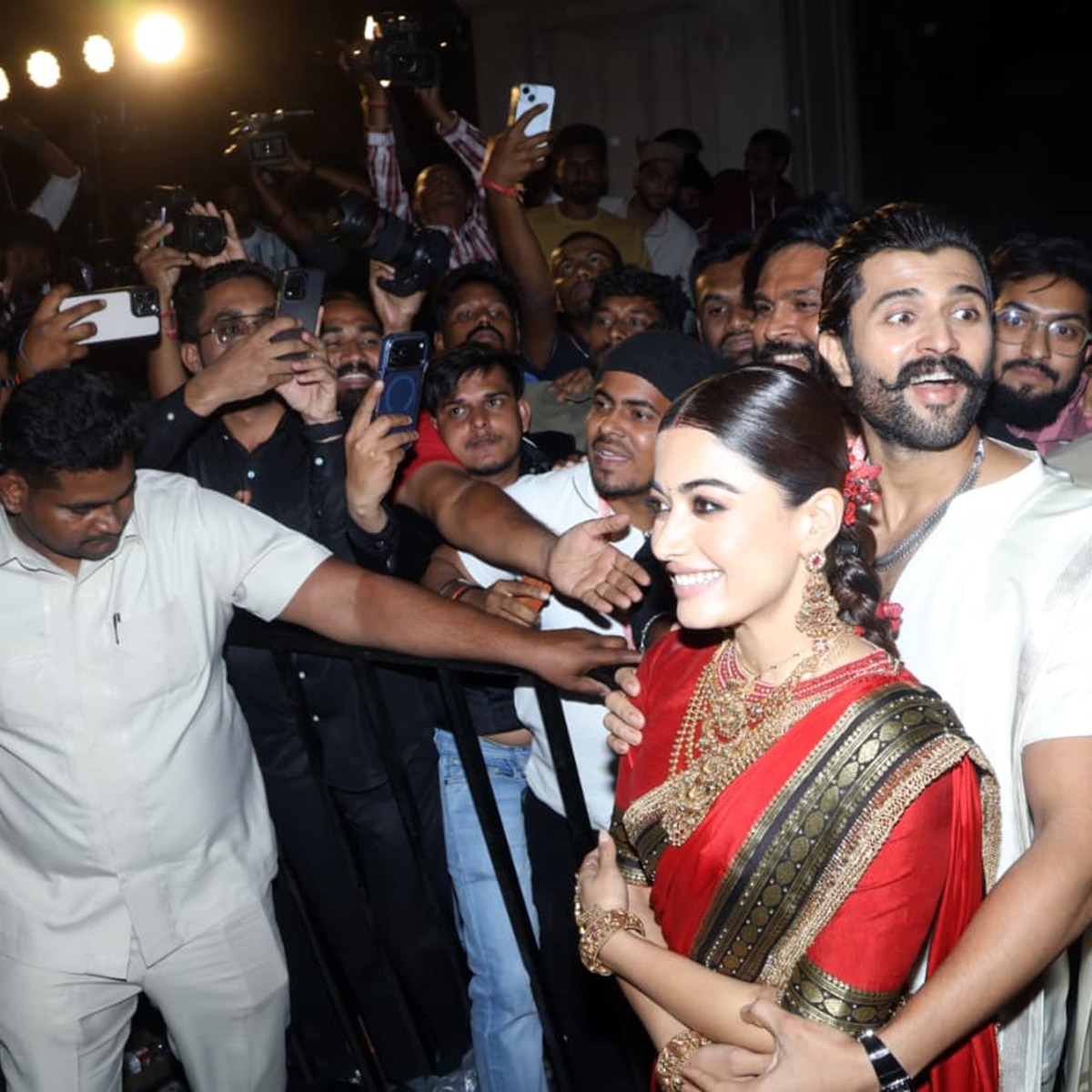 विजय देवरकोंडा-रश्मिका मंदाना रिसेप्शन