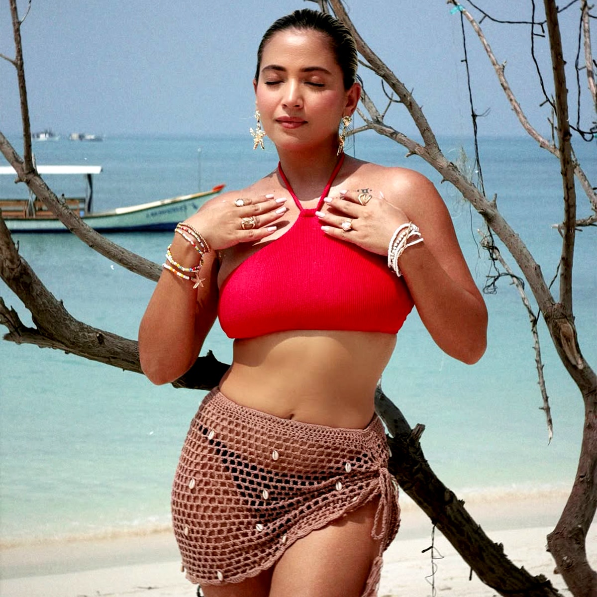 Afghanistan model Sadaf Shankar