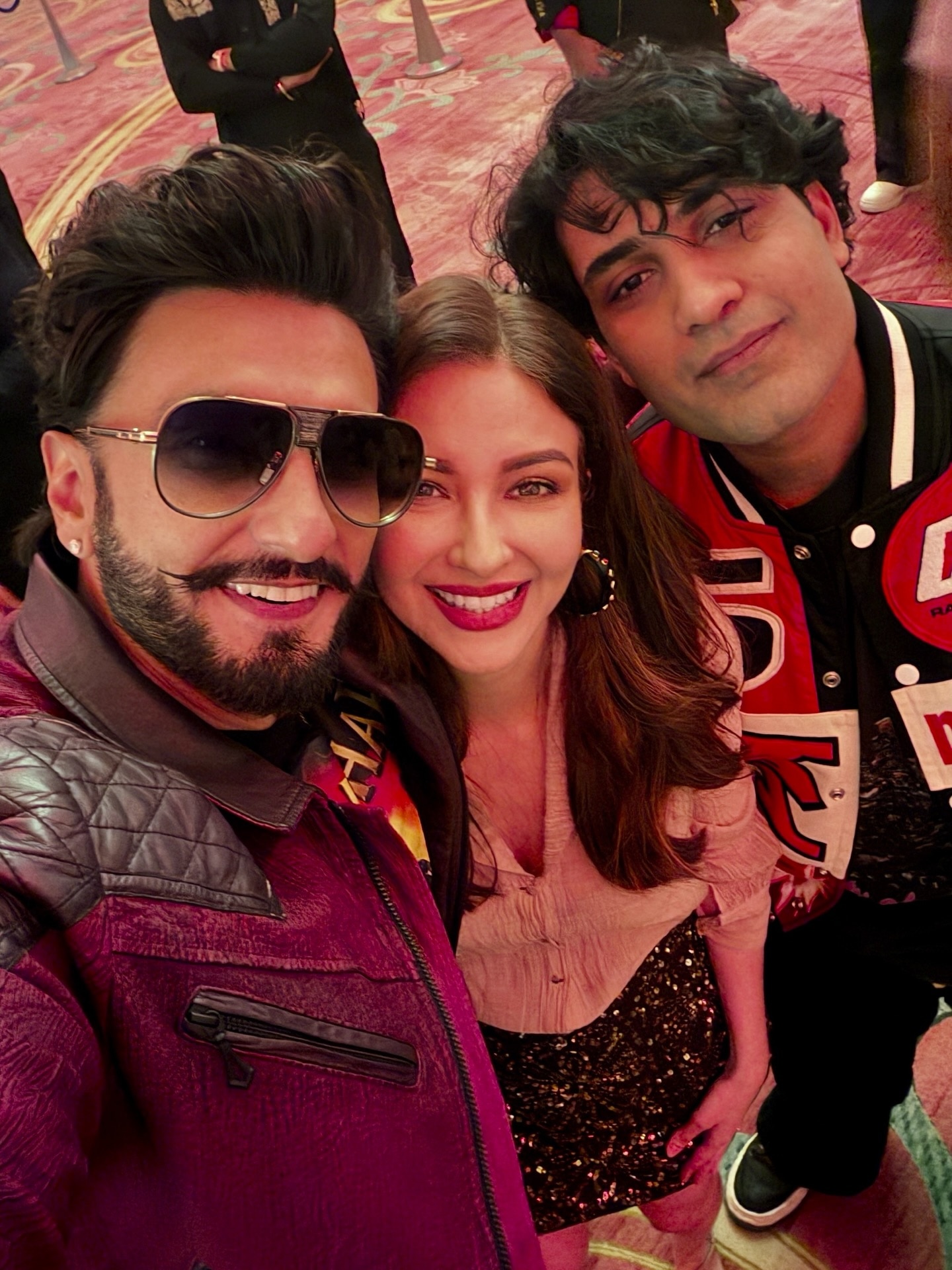 ranveer singh with Saumya Tandon 