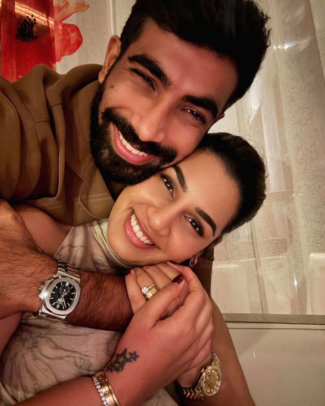 जसप्रीत बुमराह, संजना गणेशन