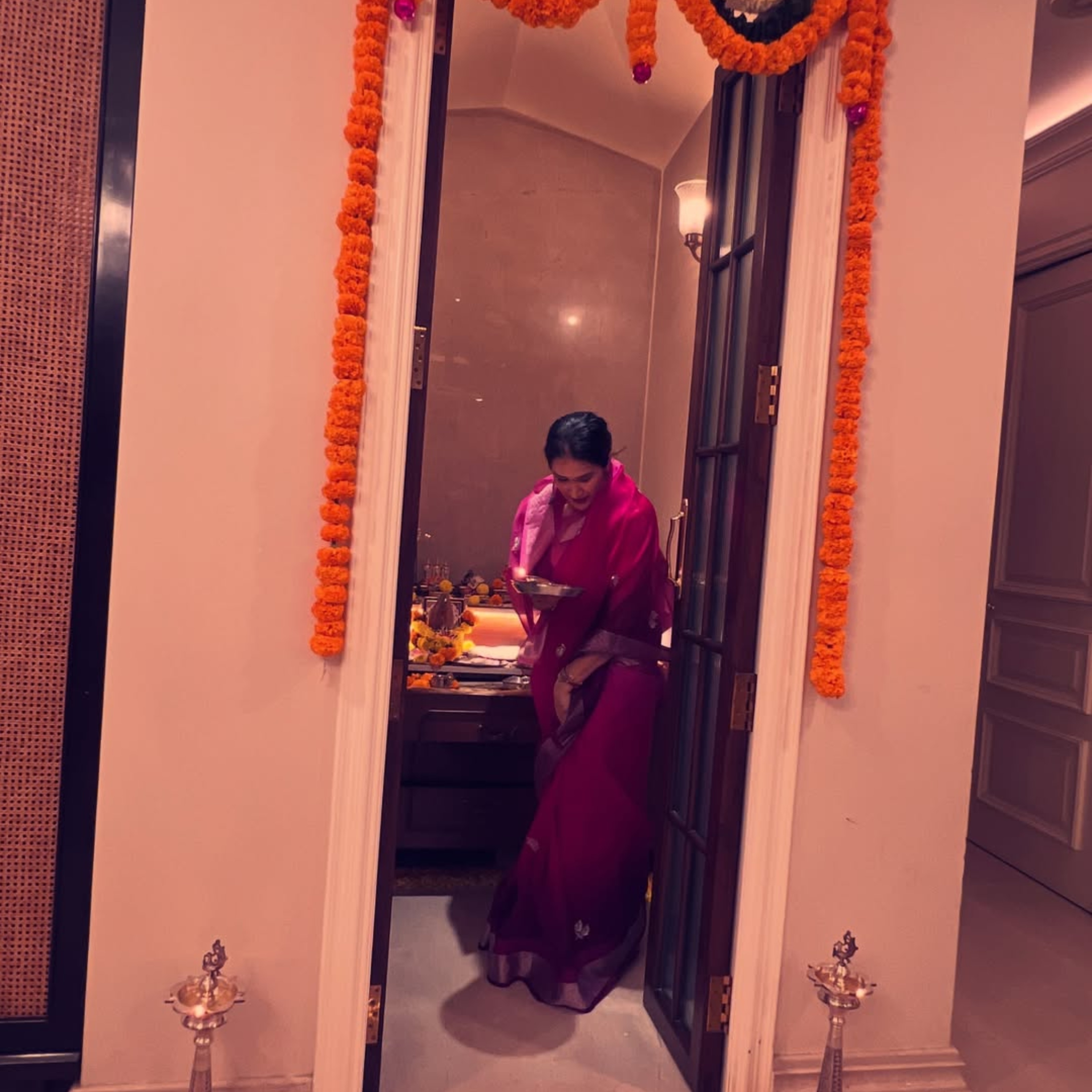 दिवाली और गुड़ी पाड़वा जैसे त्योहारों पर ये कोना सबसे खास होता है.