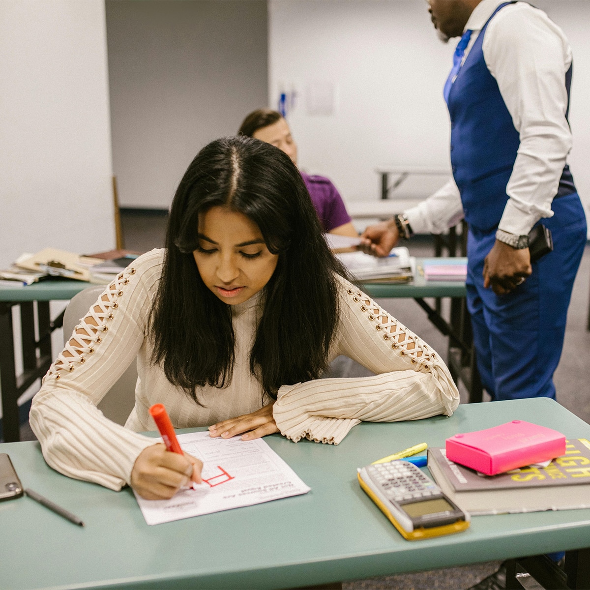 Board Copy Checking (Representational Photo:Pexels)