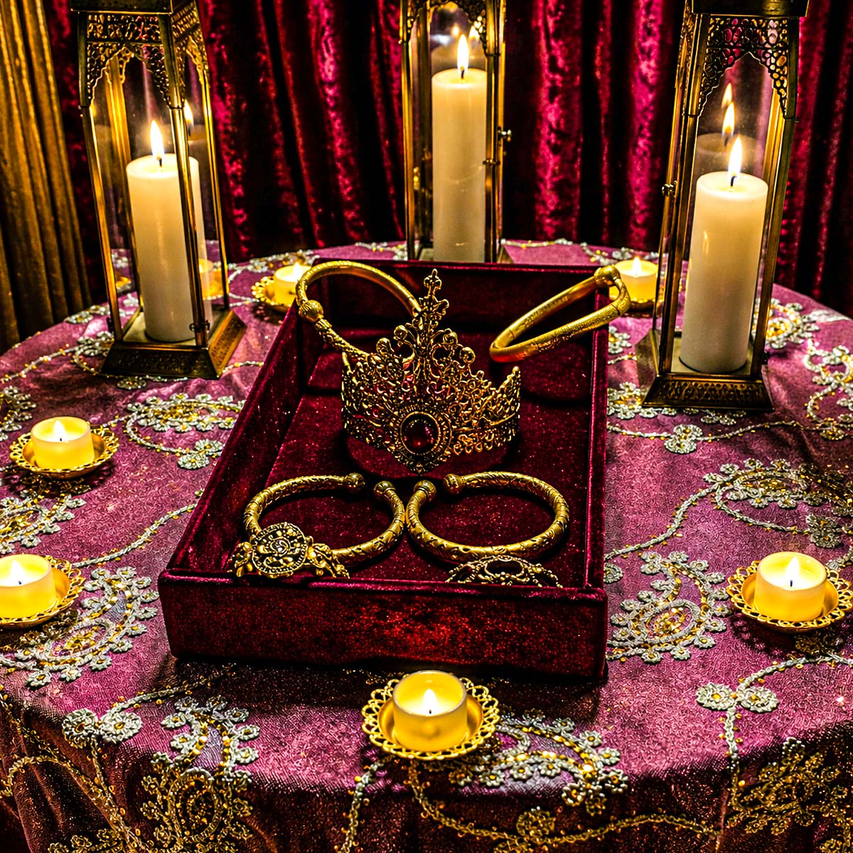 रामायण फिल्म की ज्यूलरी और प्रॉप्स 