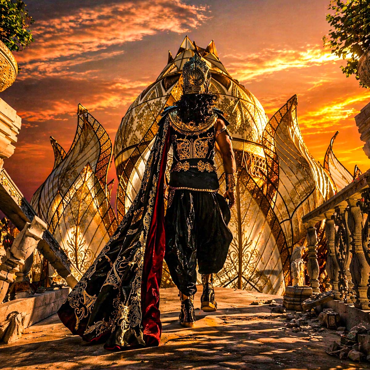 रामायण फिल्म की ज्यूलरी और प्रॉप्स 