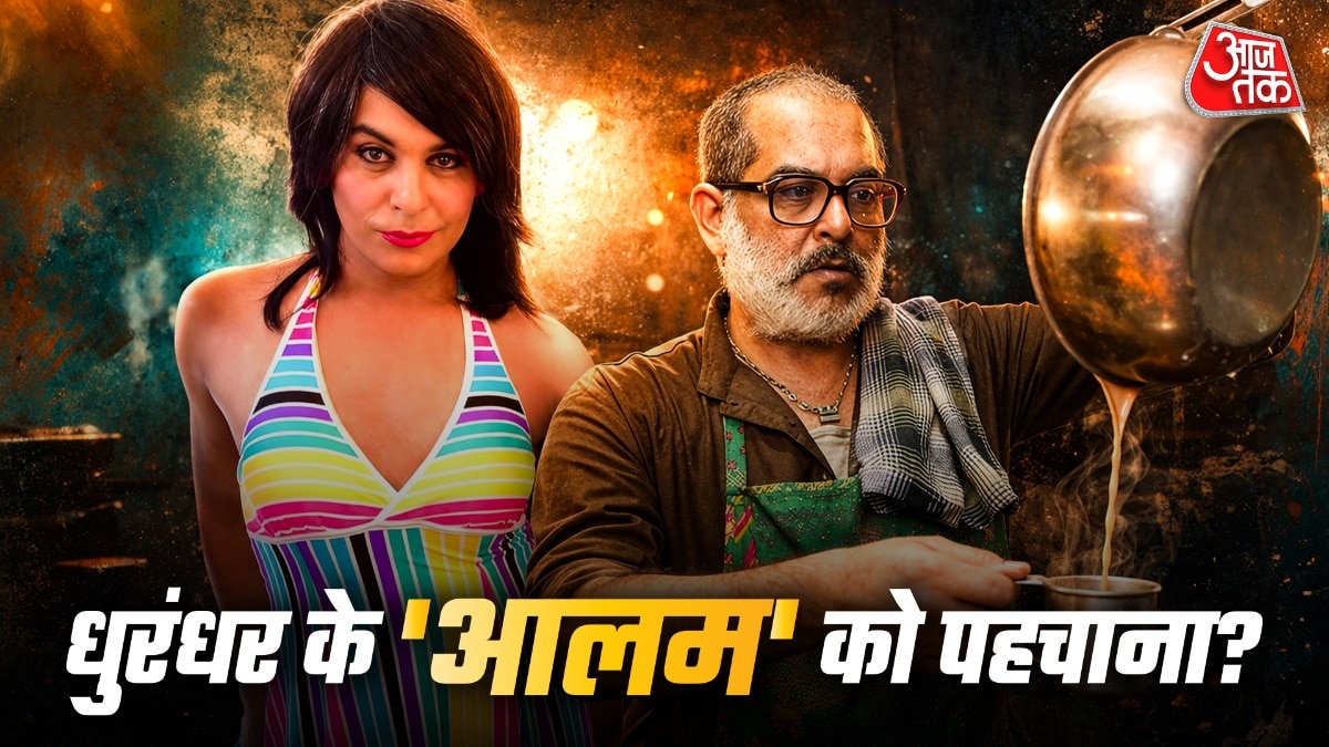 साड़ी-लिपस्टिक में धुरंधर के जासूस 'आलम', पहनानना मुश्किल