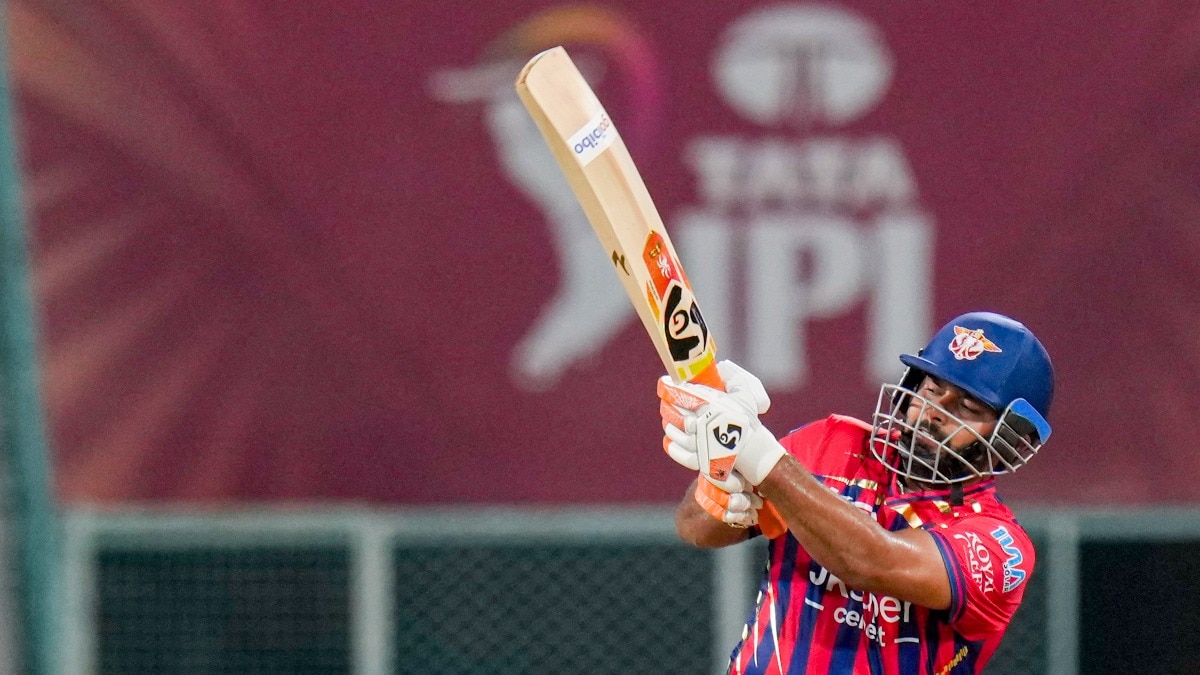 Lucknow Super Giants' captain Rishabh Pant.