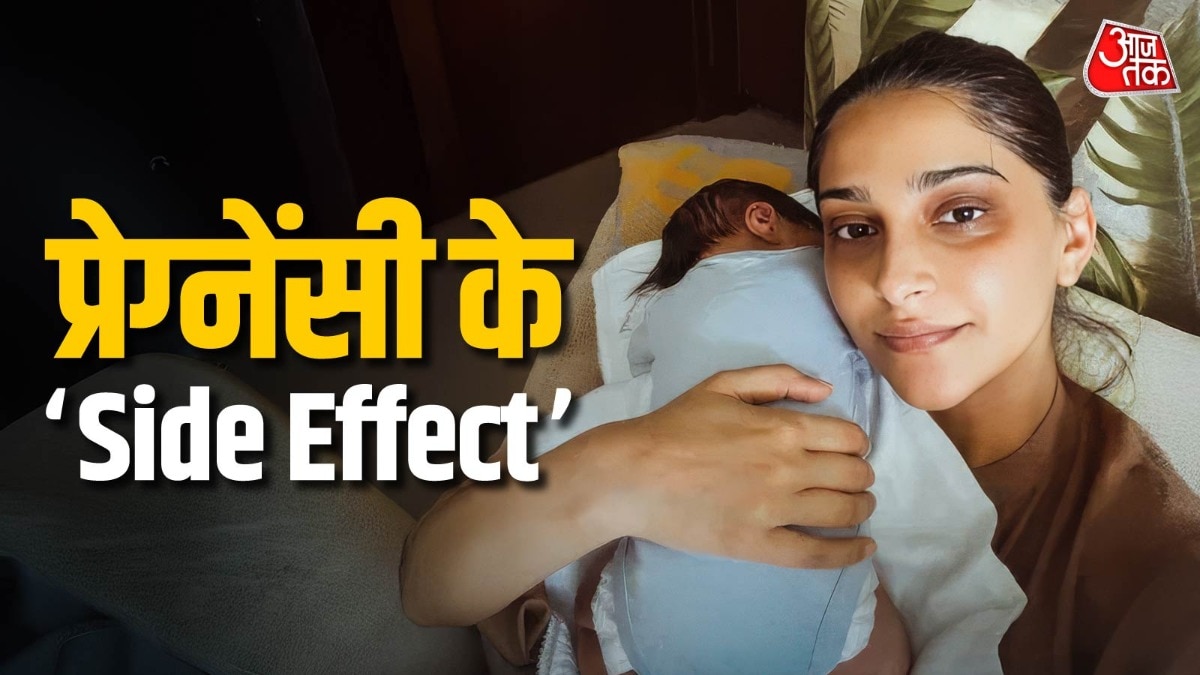 Sonam Kapoor shares pregnancy side effects photo