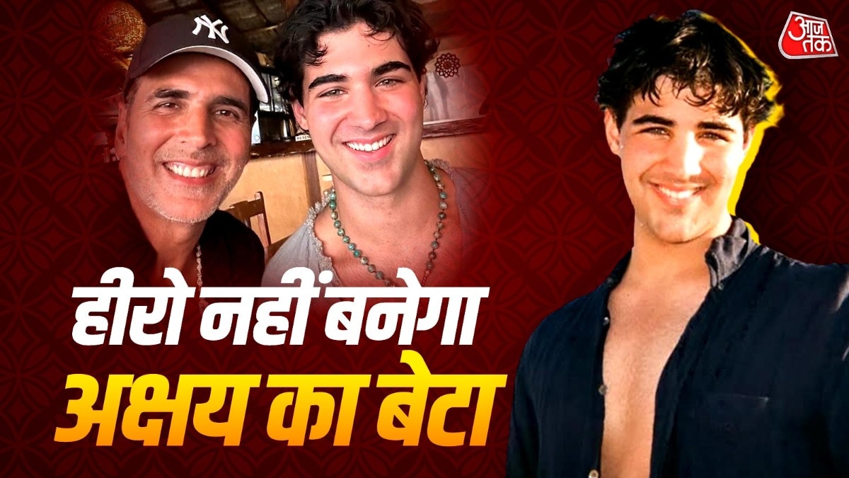akshay kumar son aarav doing job 