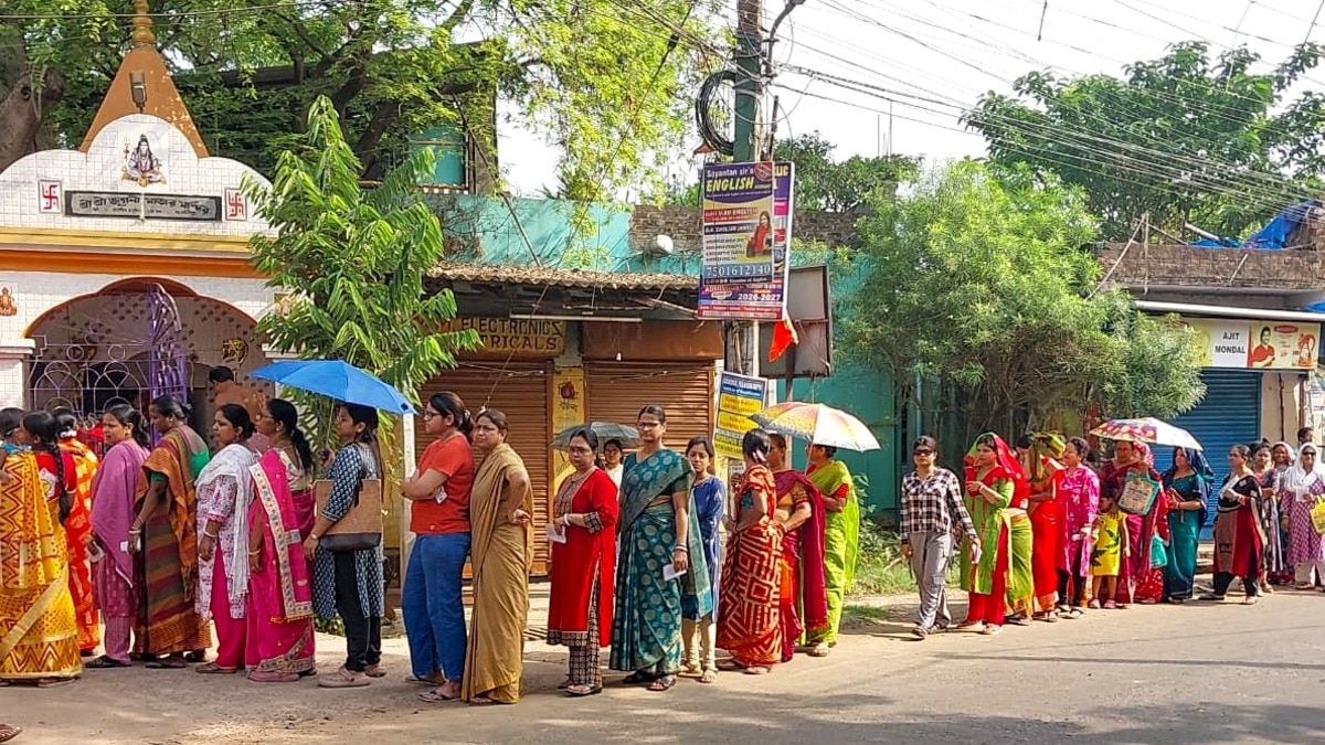 West bengal and tamil nadu election 2026 Voting Day (Photo-PTI)