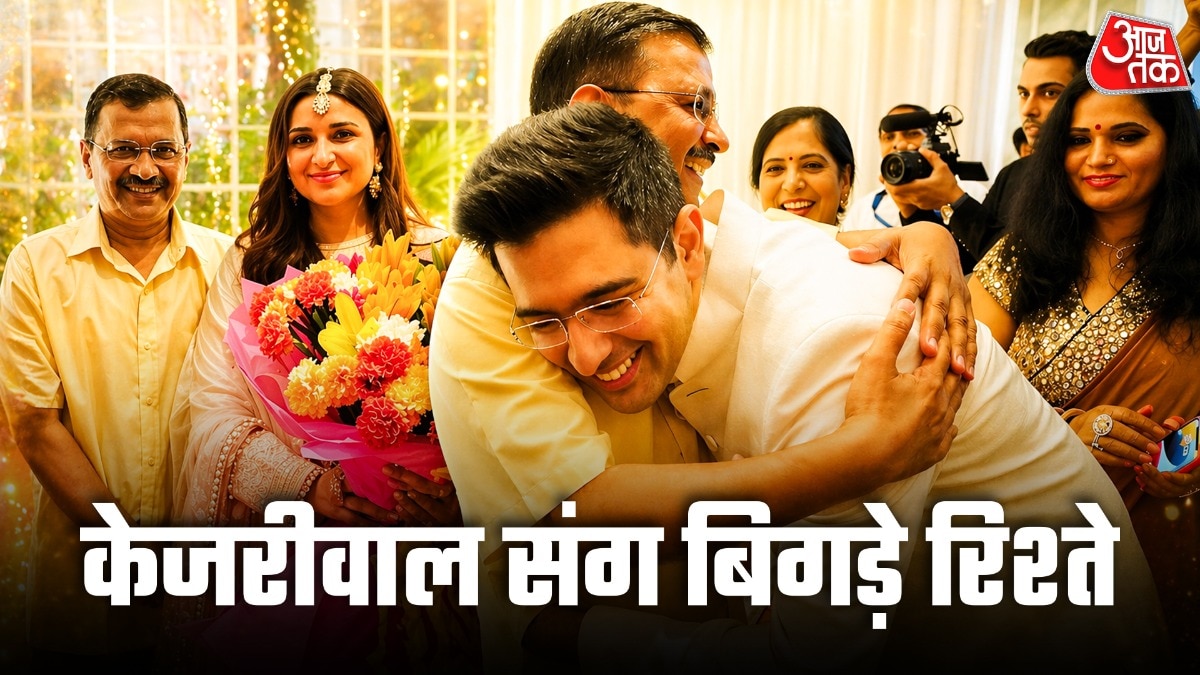 Raghav Chadha-Arvind Kejriwal