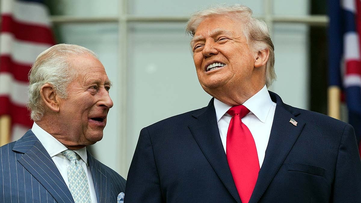 Donald Trump King Charles meeting