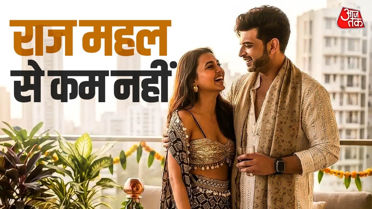 Tejasswi prakash bandra house tour