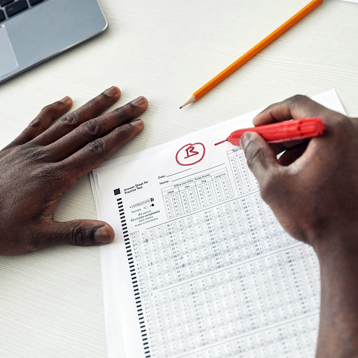 Board Copy Checking (Representational Photo:Pexels)