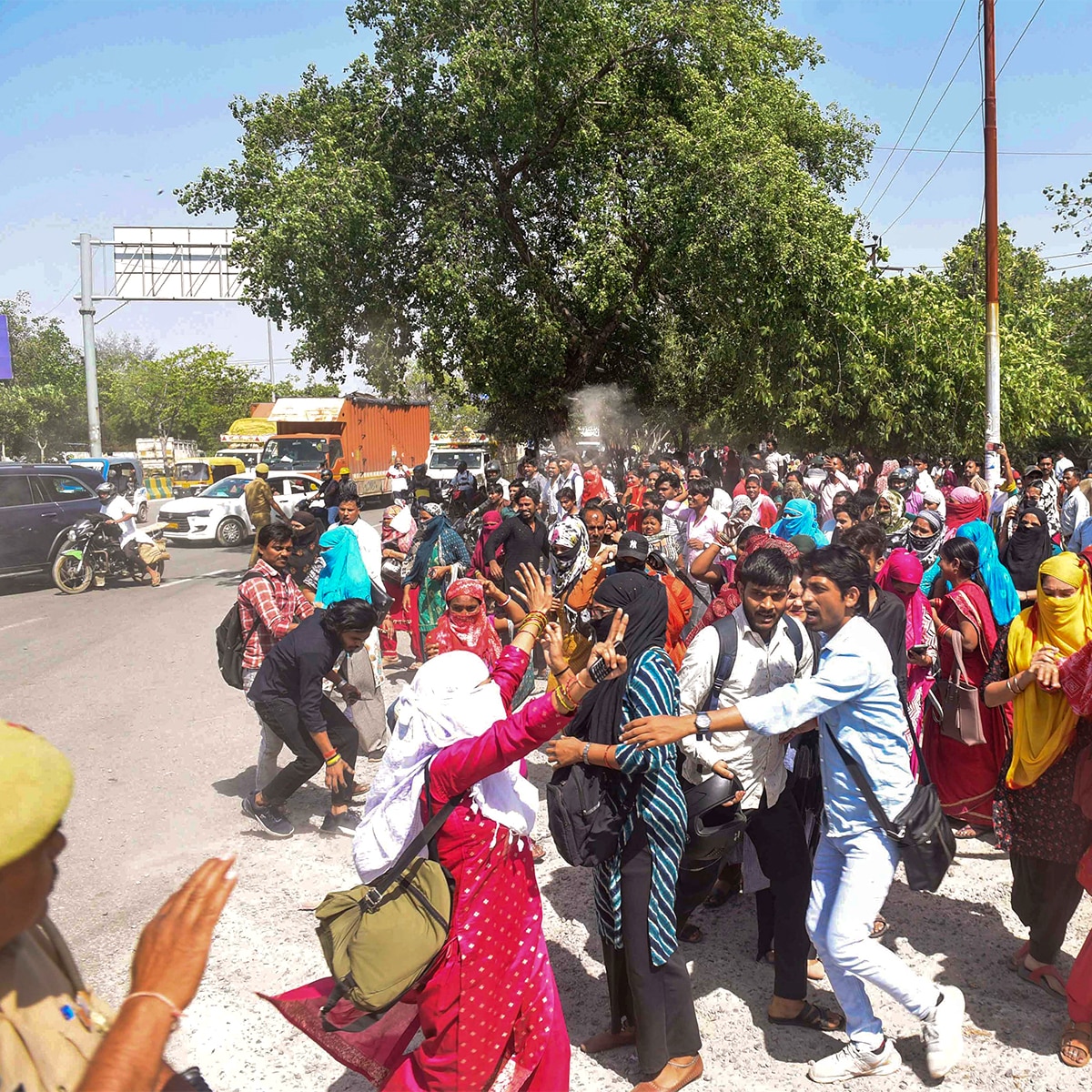 Noida Protest (Photo:PTI)