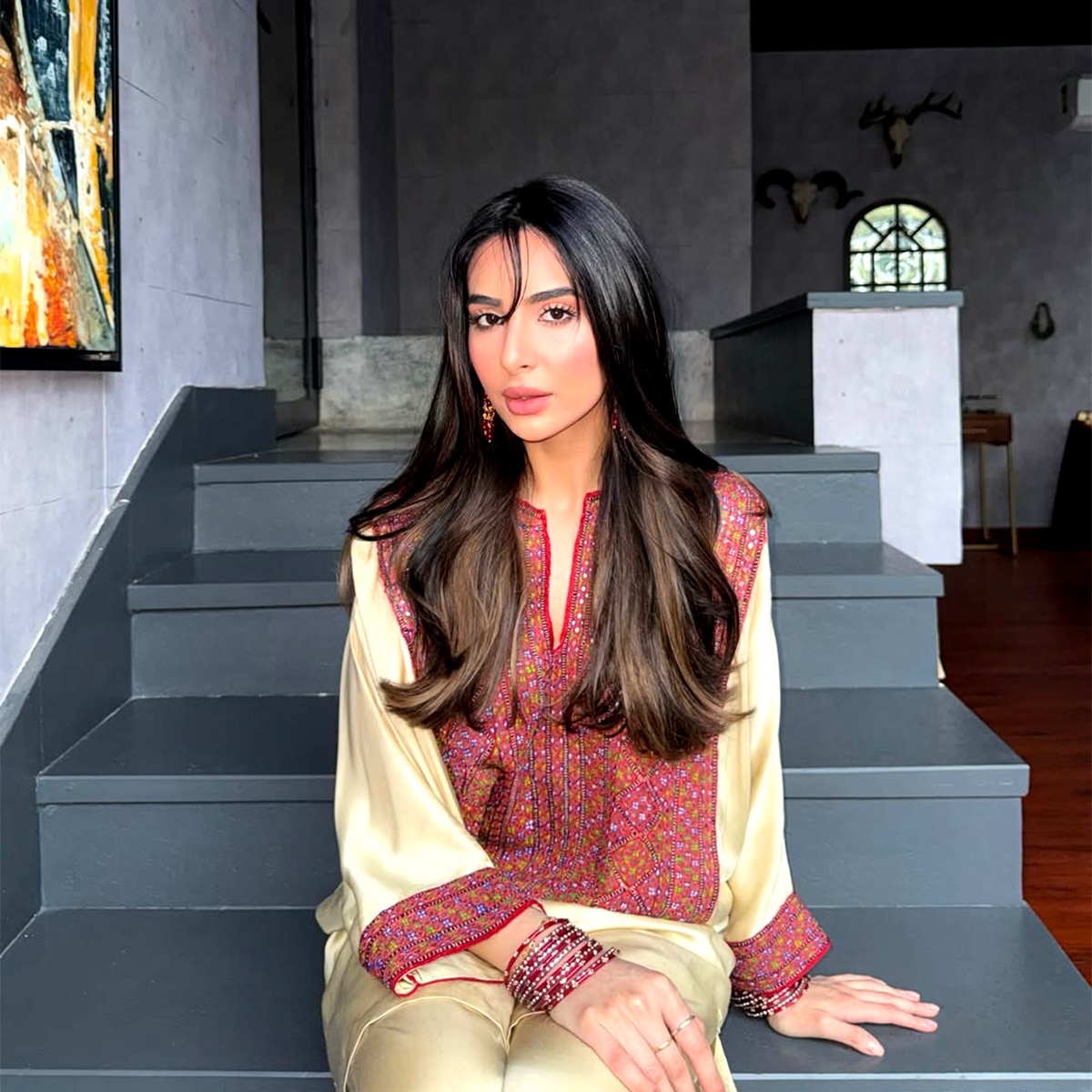  प्यार में अभिषेक शर्मा-लैला?