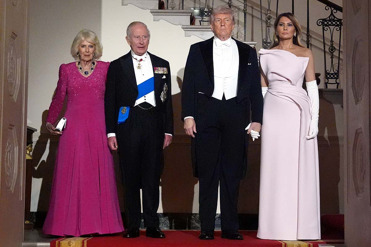 Donald Trump King Charles meeting