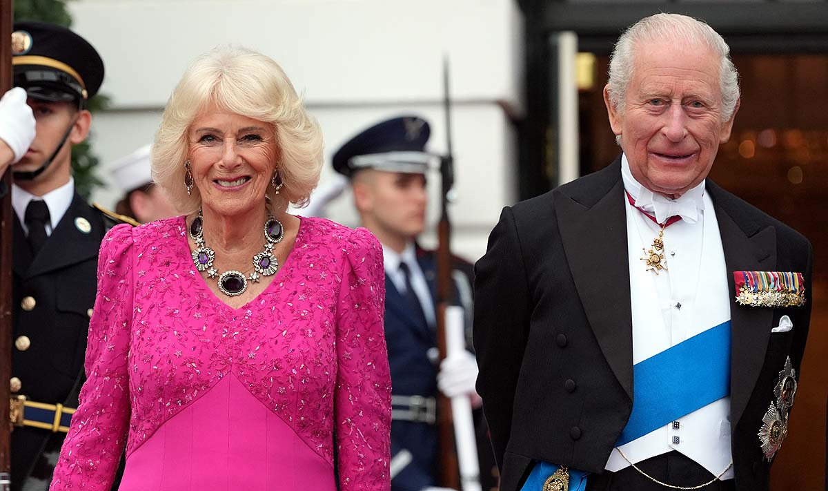 Donald Trump King Charles meeting