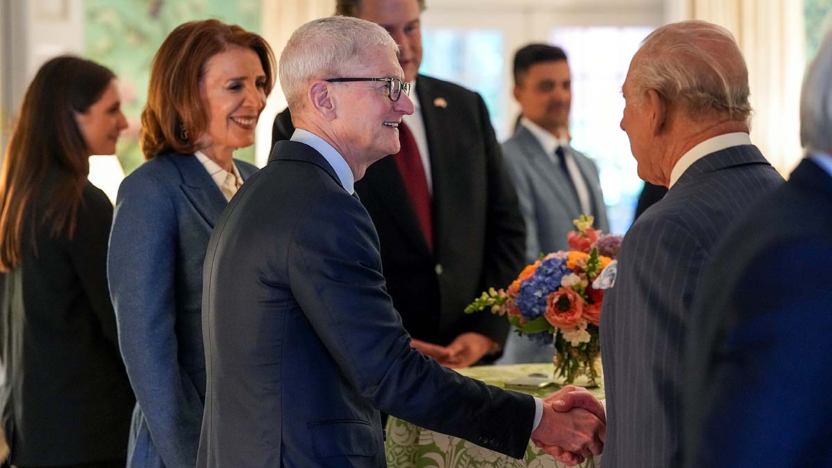 Donald Trump King Charles meeting