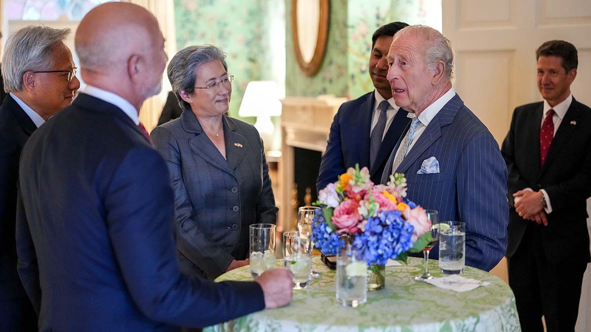 Donald Trump King Charles meeting