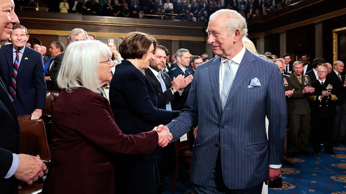 Donald Trump King Charles meeting