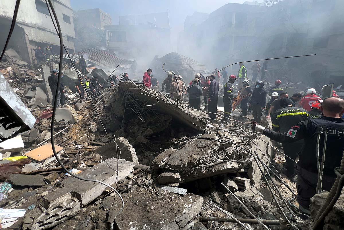 israel bombing iran lebanon