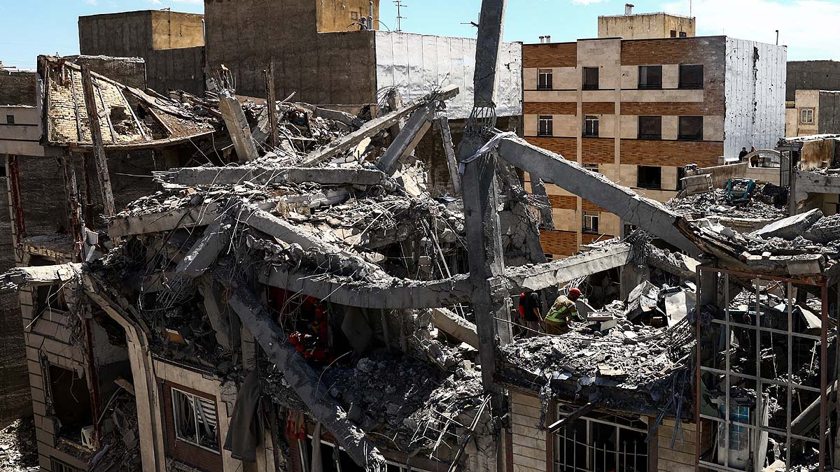 Iran War Civilian Damage 