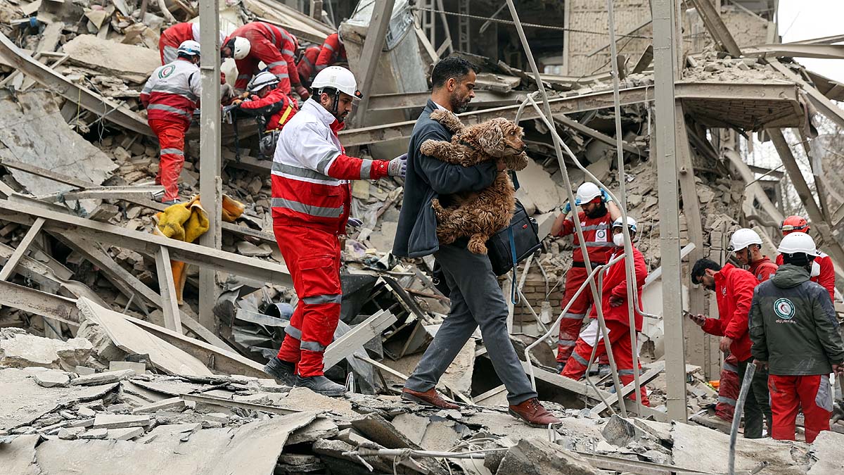 Iran War Civilian Damage 