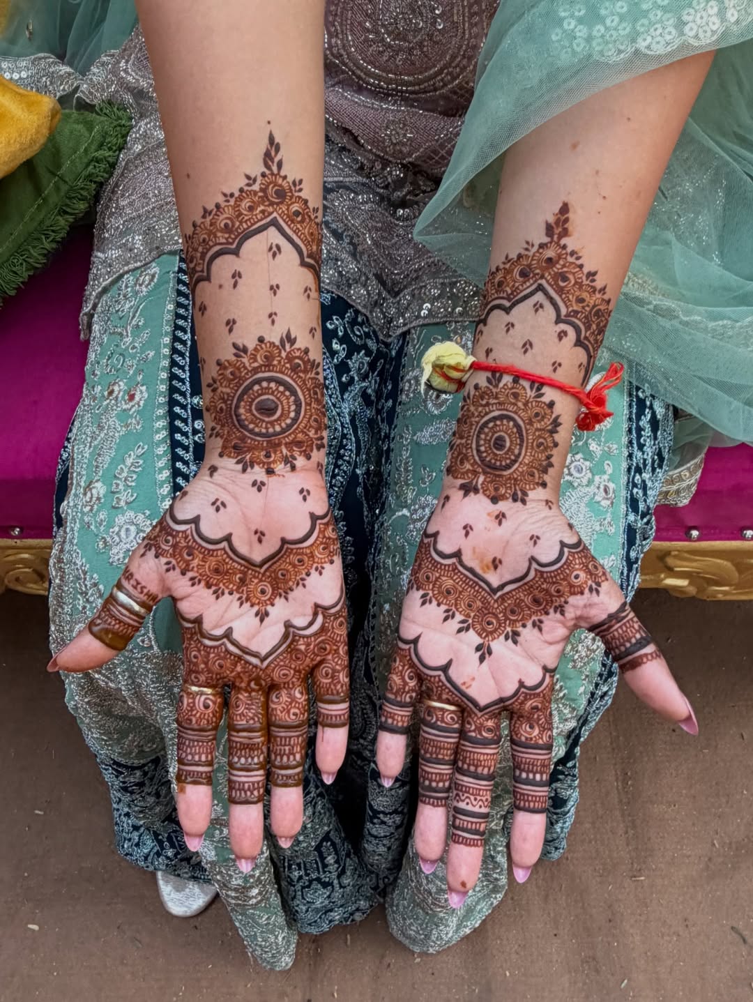 ips-anshika-verma-mehendi-ceremony-photos-viral