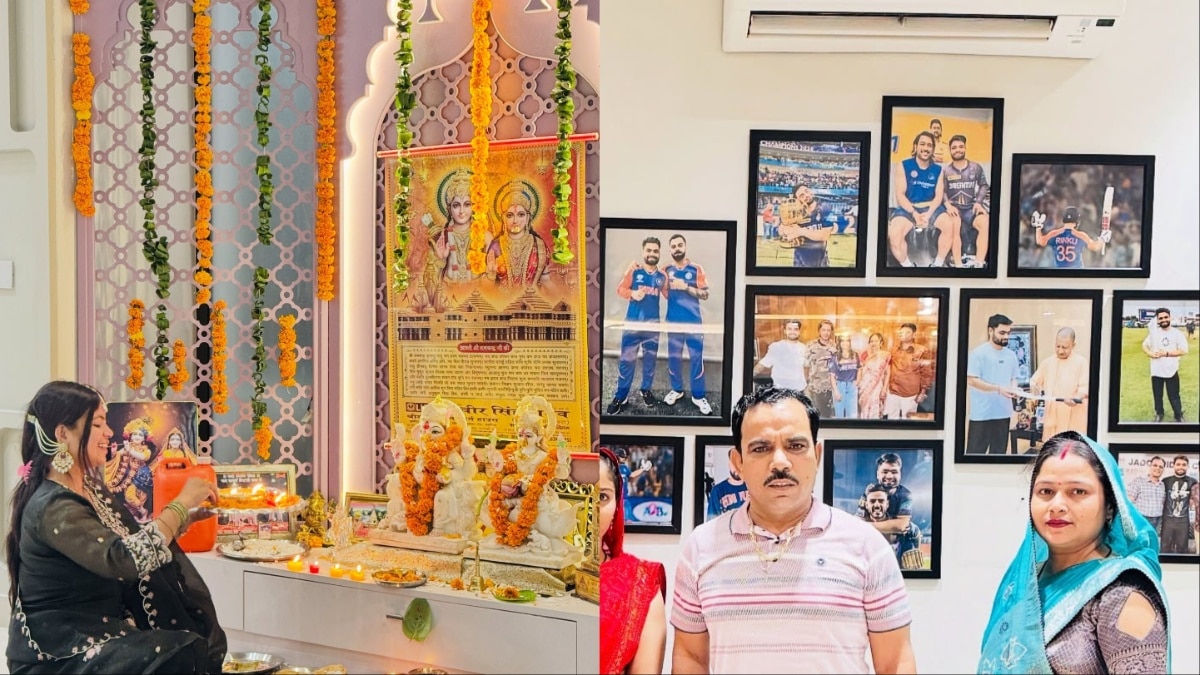 Rinku Singh home temple