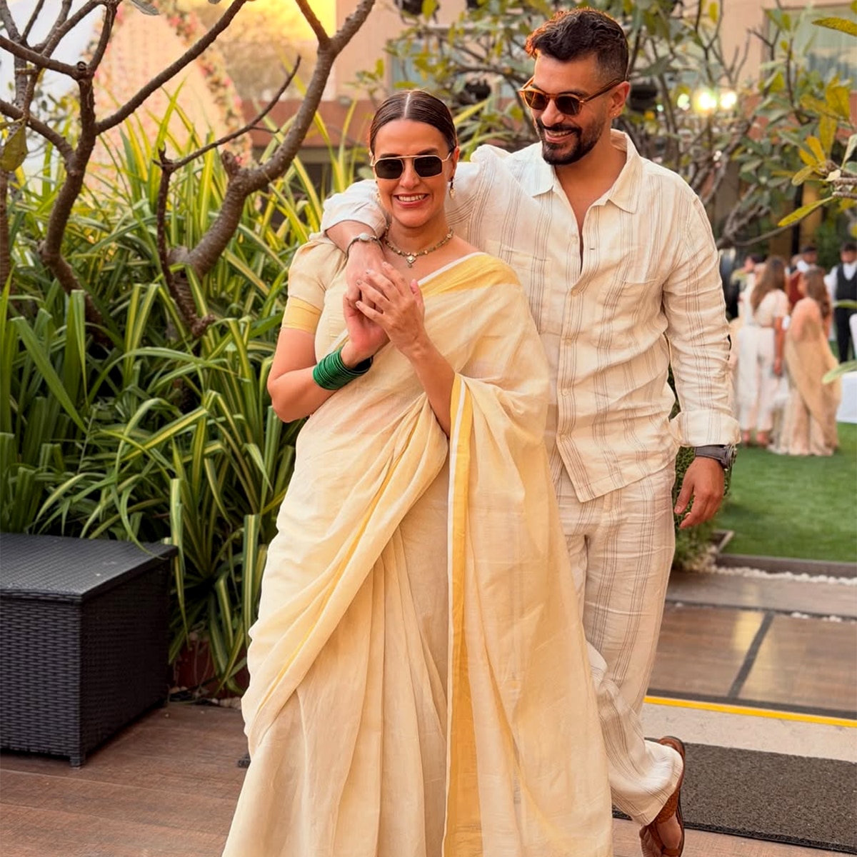 नेहा धूपिया और अंगद बेदी