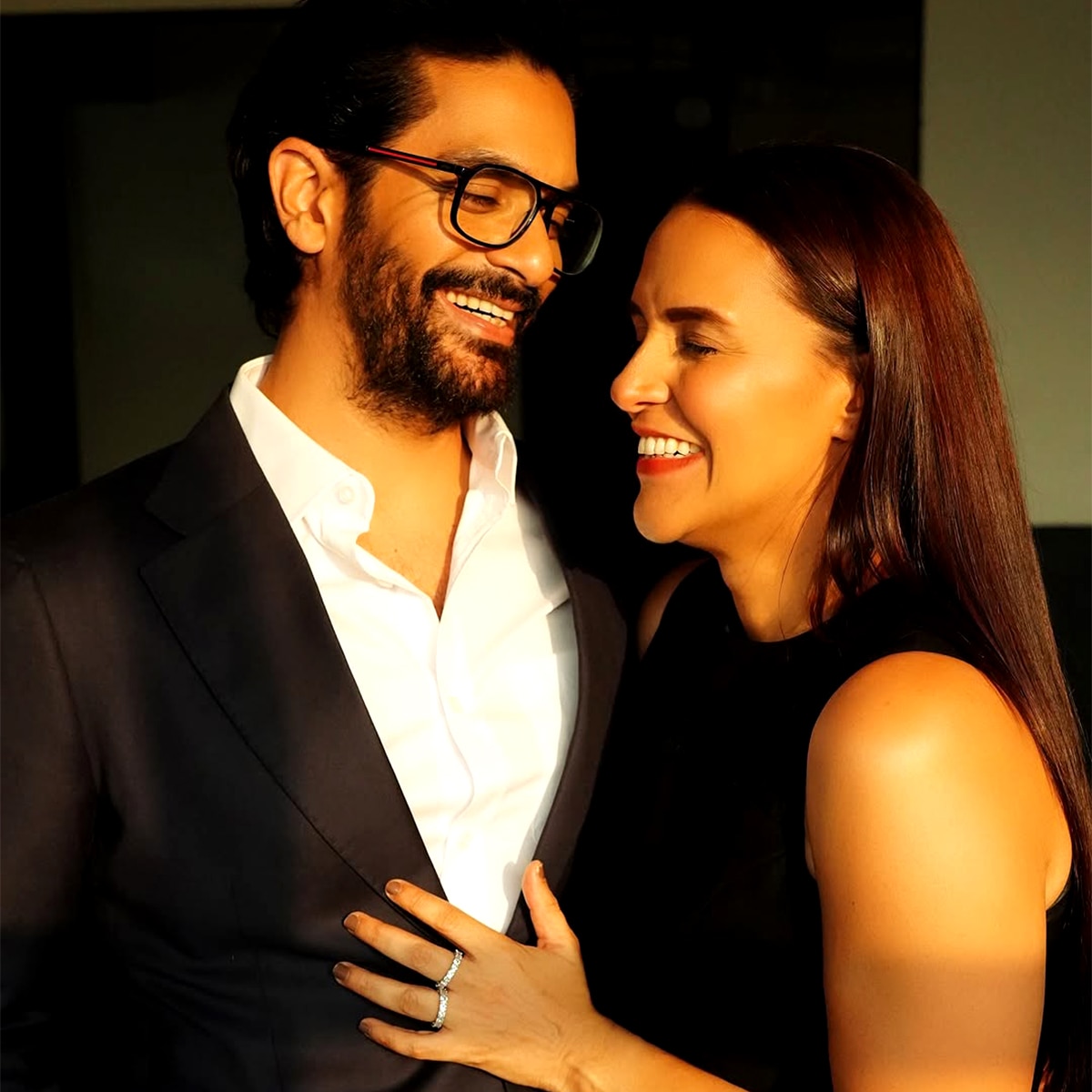 नेहा धूपिया और अंगद बेदी