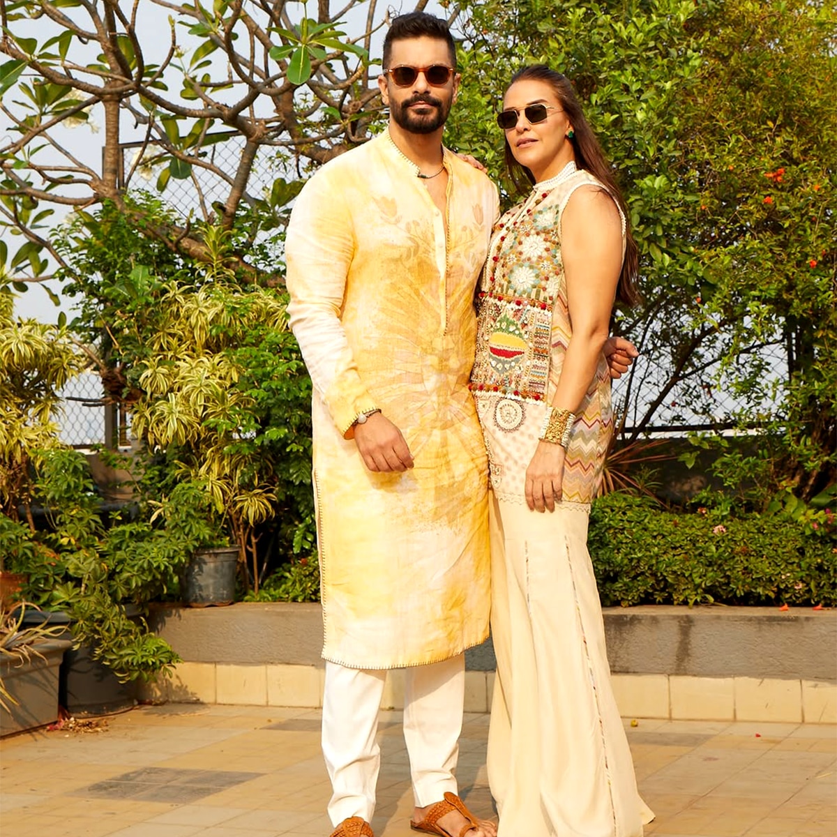 नेहा धूपिया और अंगद बेदी