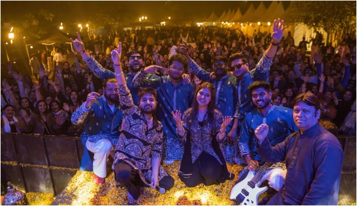 bhajan clubbing viral trend India