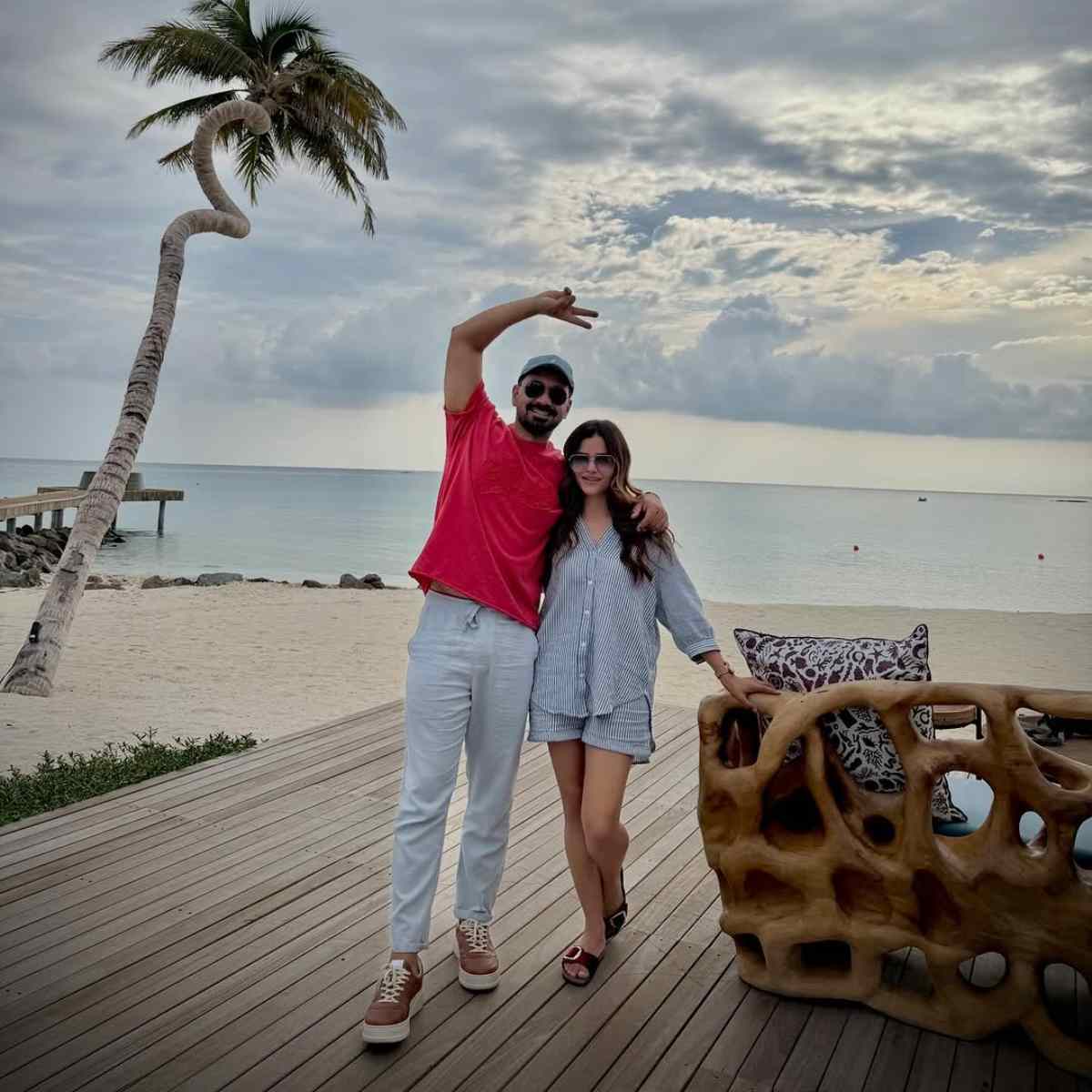 Rubina Dilaik Maldives