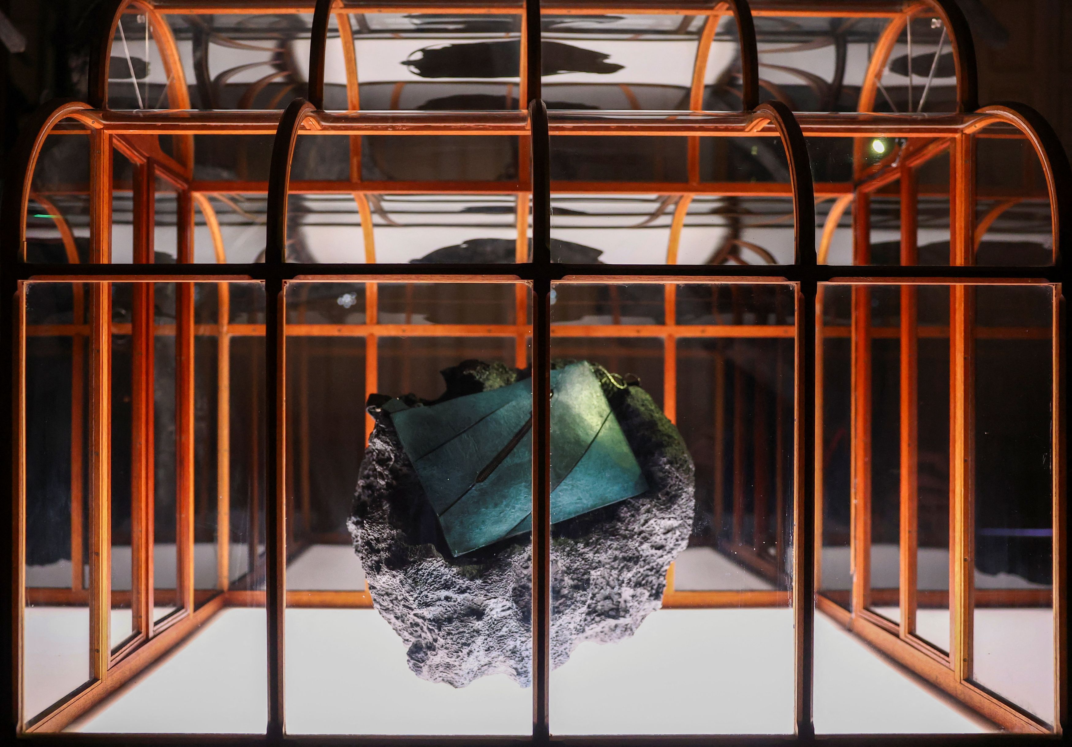 t rex leather handbag