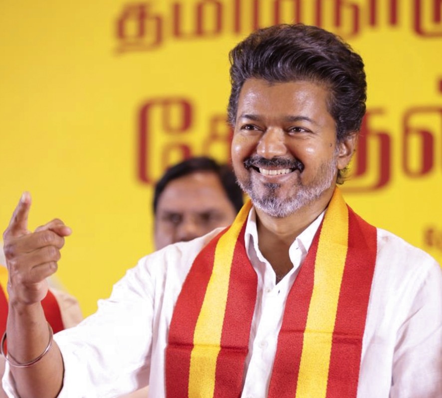 TVK Vijay campaign robot