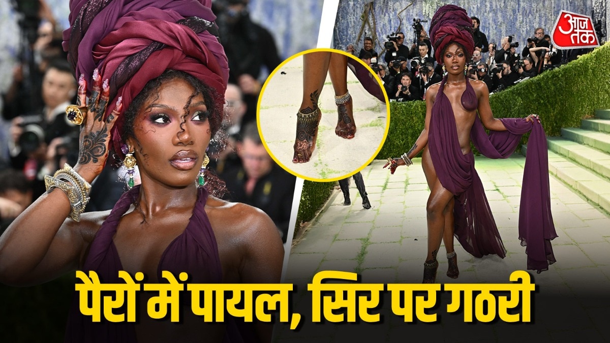 Doechii Barefoot at met gala 2026