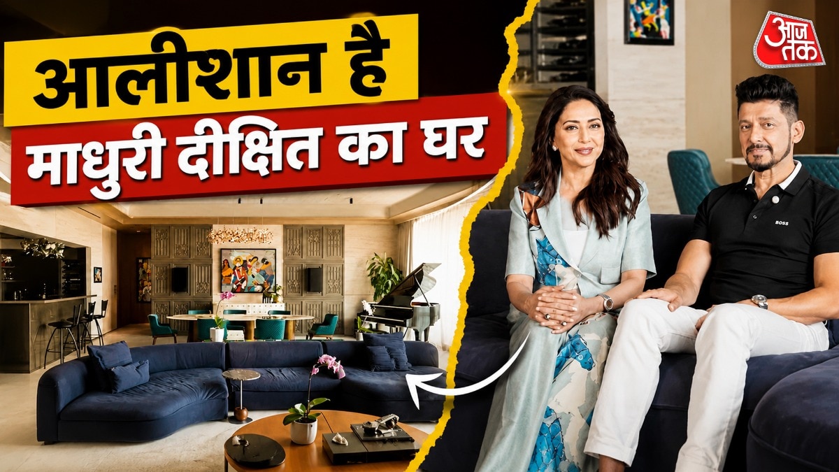 madhuri dixit shriram nene luxury home inside pics