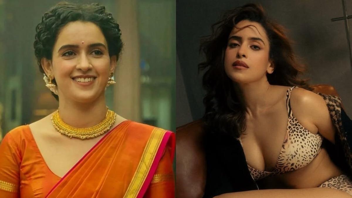 Sanya Malhotra flaunts toned figure in bikini