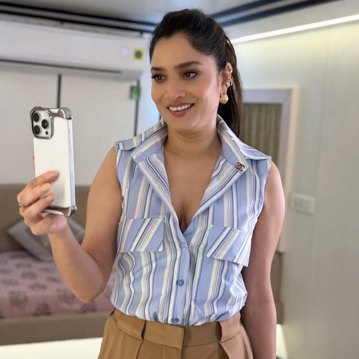 Ankita Lokhande Energises Water