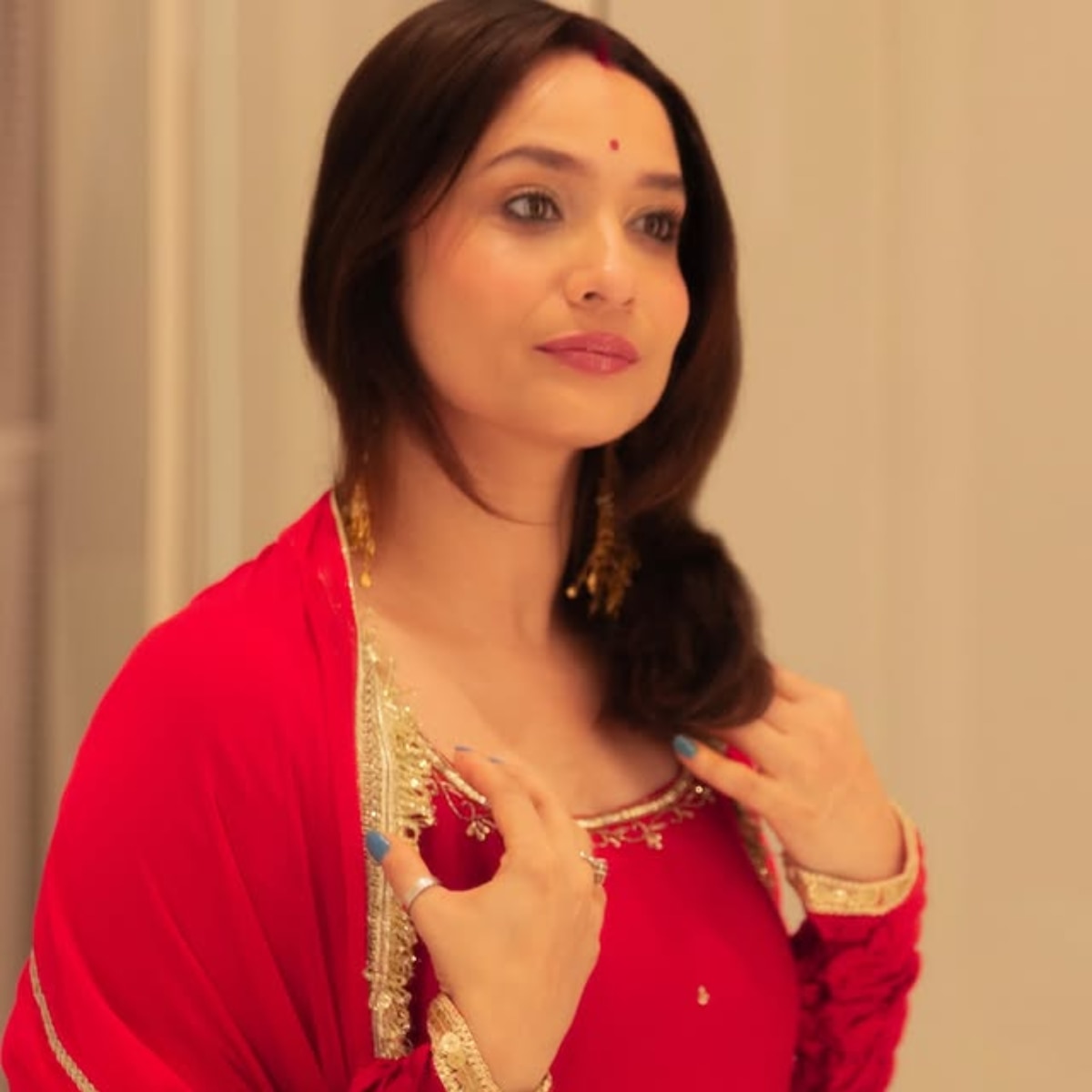 Ankita Lokhande Energises Water