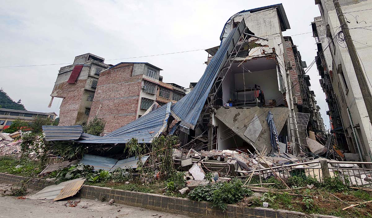  China Floods Earthquake 