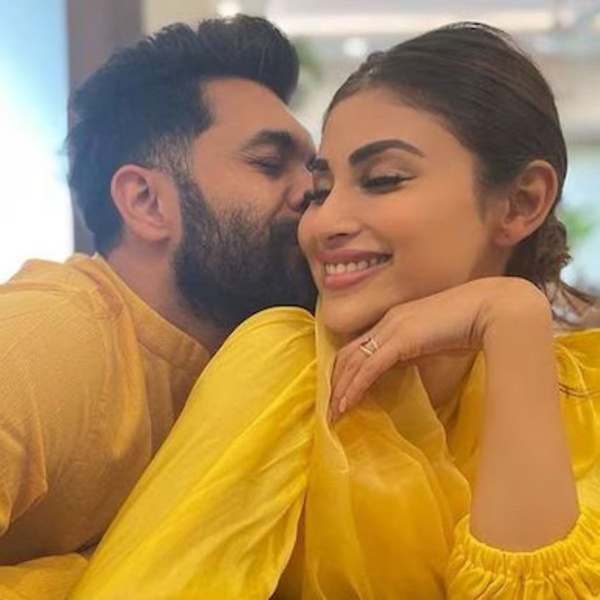 Mouni Roy and Suraj Nambiar