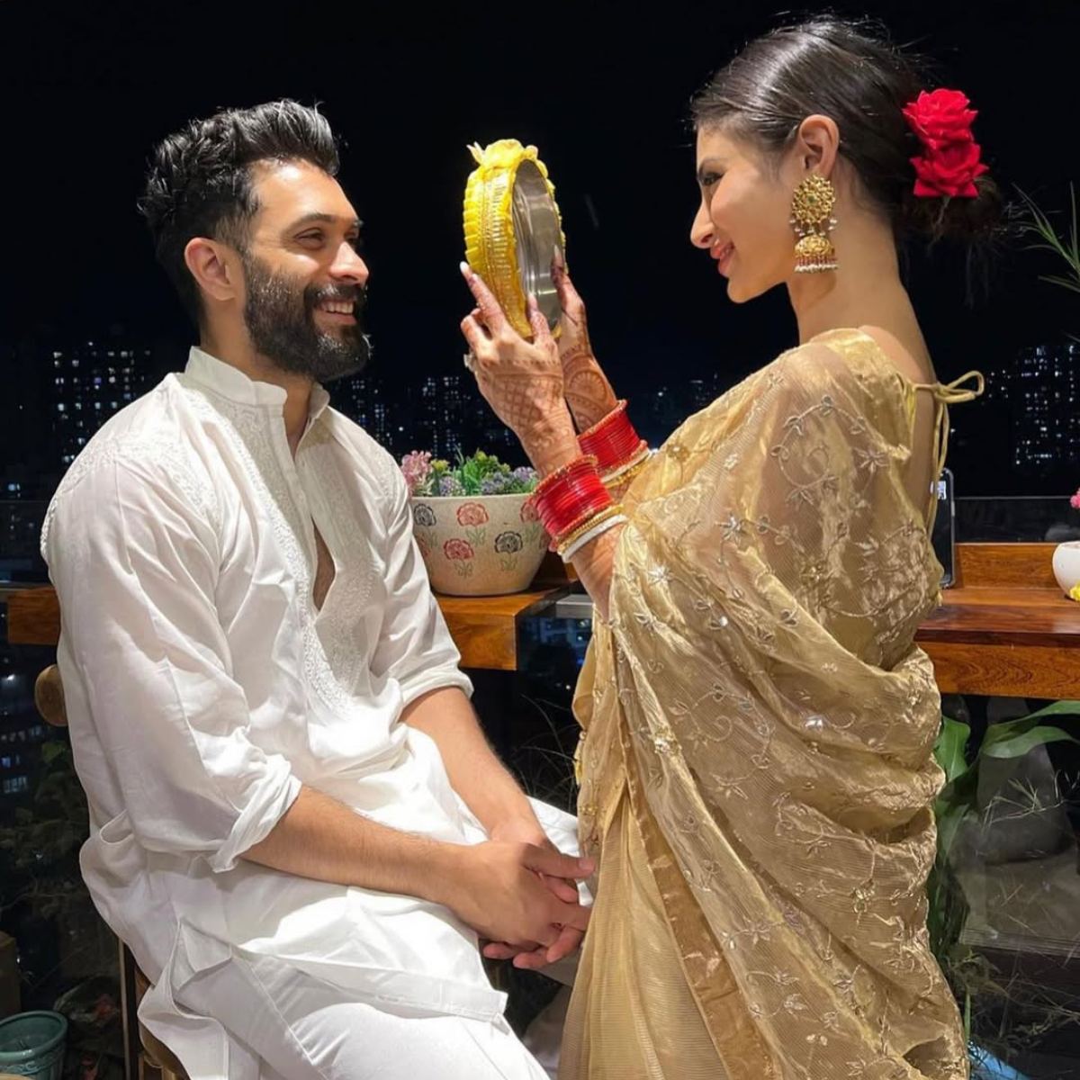 Mouni Roy and Suraj Nambiar