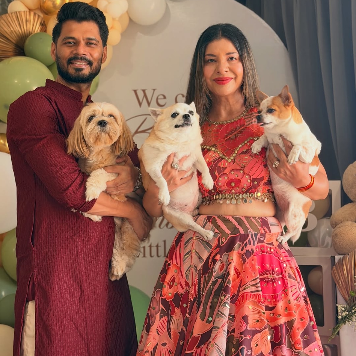 Sambhavna Seth baby shower