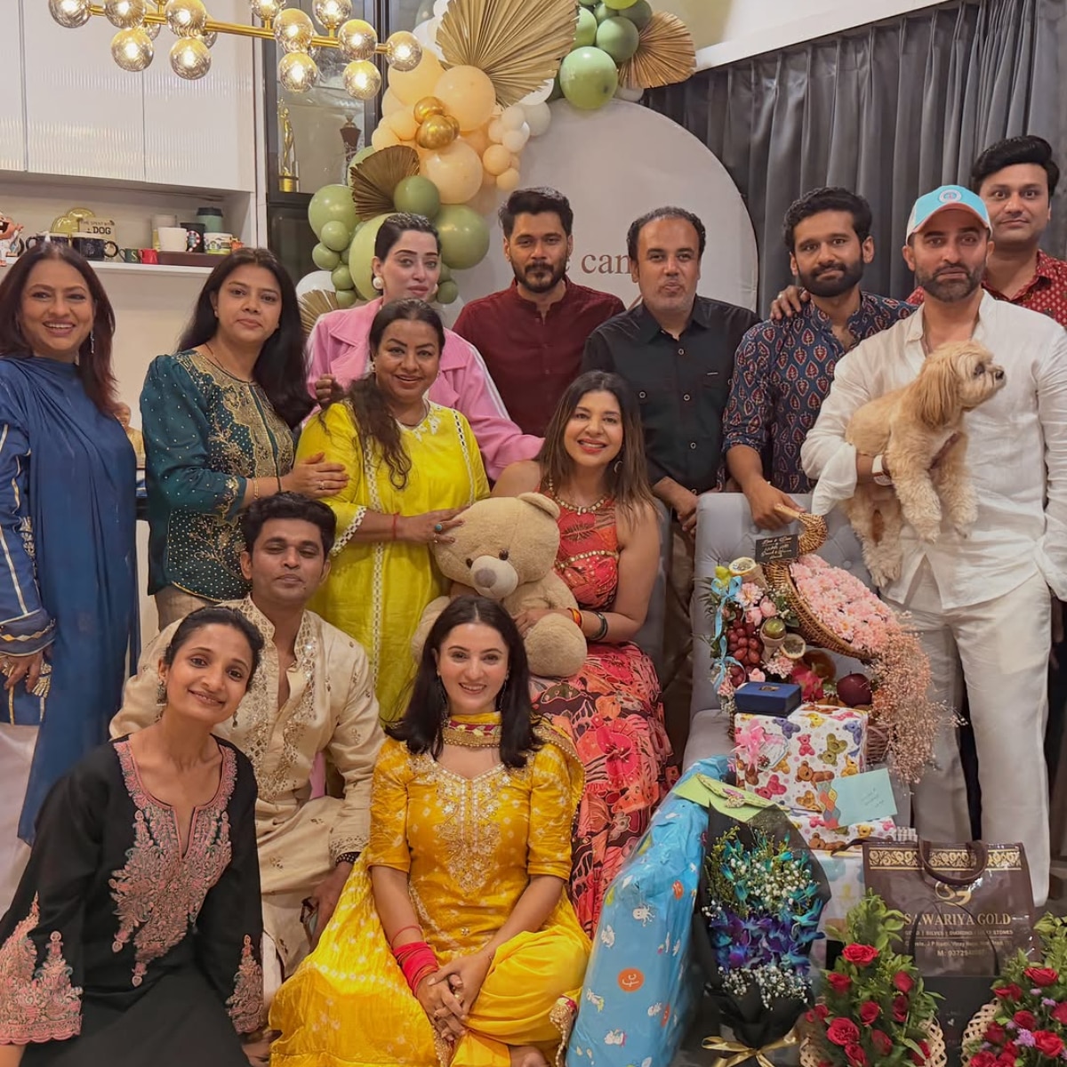 Sambhavna Seth baby shower