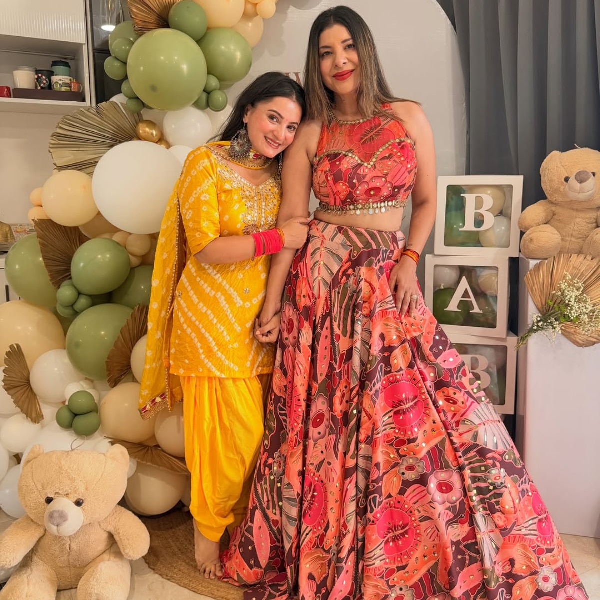 Sambhavna Seth baby shower
